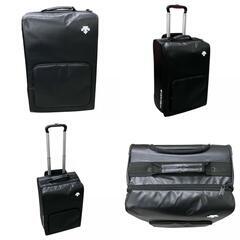 170022 現状品 DESCENTE デサント キャリーケース DMC-8802  ブラック 合成皮革 [0000000002576]の画像