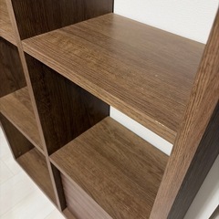 スクエアシェルフ+引き出しユニットの画像