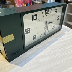 【時計】【ダルトン】【ダブルフェイスウォールクロック】クリーニング済み【管理番号1111】野の画像