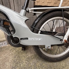 子供用自転車16インチ補助バー付きの画像