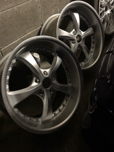 予定者決定！値下げ！18インチ 9j +38 2本 VSKF風