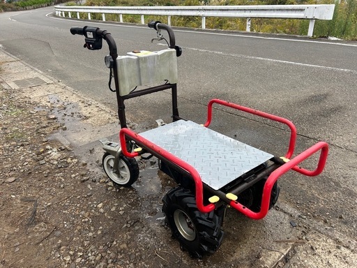 和コーポレーション　電動運搬車  運搬車　エネトラ4 ミニー　積載120Kg バッテリー 苗箱 コンテナ 果樹園 ハウス 宮崎 簡易始動動画あり