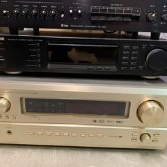 アンプ Panasonic パイオニア カセットデッキ オーディオ チューナー　などまとめ　現状品　動作未確認の画像