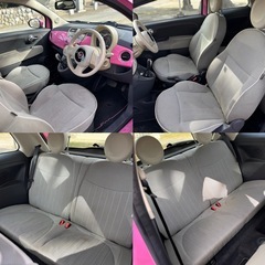 ⭐️車検令和9年5月.フィアット500⭐️日本限定50台のみピンクボディ&サンルーフ⭐️1.2L・AT・ETC付き^_^⭐️すぐ乗れます。乗って帰れます⭐️の画像