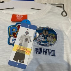 【子供服】【セットアップ】【パウパトロール】【サイズ6、7】※在庫6点★クリーニング済み【管理番号1111】野の画像