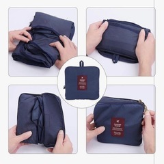 PACKING TRAVEL 折りたたみバッグ カーキカラーの画像