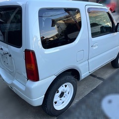 JB23W ジムニー　ホワイト　カーナビ　車検令和9年5月まで！　オートマの画像
