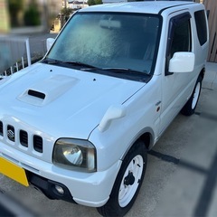 JB23W ジムニー　ホワイト　カーナビ　車検令和9年5月まで！　オートマの画像