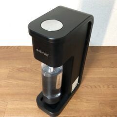drinkmate 炭酸水メーカー Smart DRM1004 マットブラック [シリンダー式]ドリンクメイトLサイズ 洗浄/動作確認済みの画像