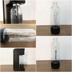 drinkmate 炭酸水メーカー Smart DRM1004 マットブラック [シリンダー式]ドリンクメイトLサイズ 洗浄/動作確認済みの画像