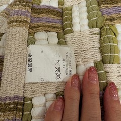 B-COMPANY ラグマット 130×180 / クリーニング済み / 引き取り希望の画像