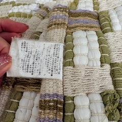 B-COMPANY ラグマット 130×180 / クリーニング済み / 引き取り希望の画像