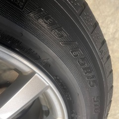 スタッドレス　15インチ　ホイール付き　195/65R15  5穴　ノア　ヴォクシーの画像
