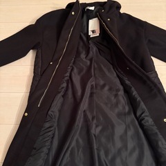 レディースロングコートキルティング　新品　サイズMの画像