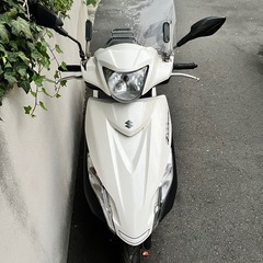 アドレス125 美車 実働車自賠責たっぷり令和12年4月まで スクリーン付の画像