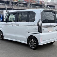 2021年式N BOXカスタム、23000キロ、パーワスライドドア、ナビ、バックカメラ、綺麗、2年車検付きの画像