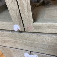 LOWYA 食器棚　レンジボード　2個セットの画像