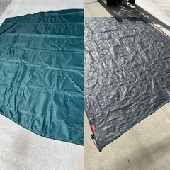 コールマンウェザーマスター4Sワイド2ルームカーブ　グランドシート&インナーマット付きの画像