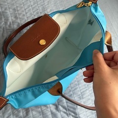ロンシャン　LONGCHAMP ハンドバッグ　コバルトブルー
の画像