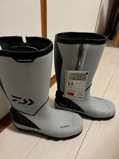 ダイワ ネオブーツ NB-3105 グレー LL（27.5cm）