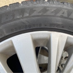 20アルファード後期　スタッドレスホイール付き4本セットの画像