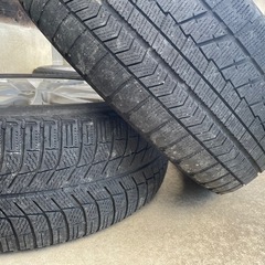 20アルファード後期　スタッドレスホイール付き4本セットの画像