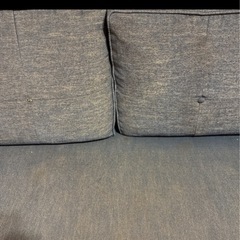 関家具　3人掛けソファ　デニム生地の画像