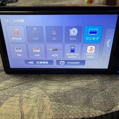 ケンウッドの7V型(インチ)カーナビ、彩速ナビ MDV-D311W　2025年の画像