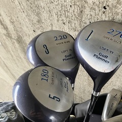 ゴルフクラブとバックの画像