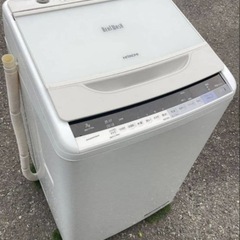 配達設置無料 日立ビートウォッシュ 7kg 洗濯機ナイアガラすすぎ 風乾燥機能付 の画像