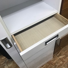 ジャングルジャングル貝塚店　シューズボックス　ホワイト　ミラー付き　お洒落　貝塚市　二色浜　リサイクルショップの画像