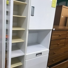 ジャングルジャングル貝塚店　シューズボックス　ホワイト　ミラー付き　お洒落　貝塚市　二色浜　リサイクルショップの画像