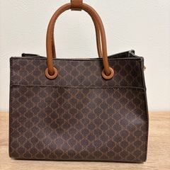 ※決まりました※スヌーピーマカダム柄ショルダーバッグの画像