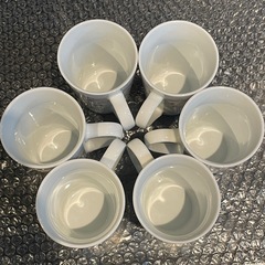 【引き取り限定】中古品　マグカップ 6個セット　の画像