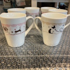 【引き取り限定】中古品　マグカップ 6個セット　の画像