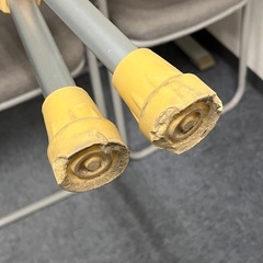 松葉杖　サポーターの画像