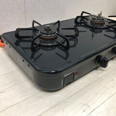 美品　Paloma パロマ ガスコンロ ガステーブル テーブルコンロ LPガス用 2口 左強火力 グリル無し 2023年製 PA-29B グリルなしタイプ 【糸島市内 送料無料】251111-3の画像
