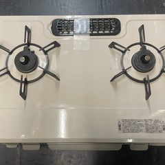 【中古】目玉品　2口ガスコンロ　リンナイ　【IK35】の画像