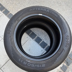 215/60R17 中古タイヤ　2本セットの画像