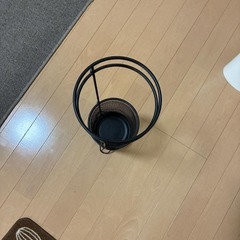 ニトリ NITORI 傘立て メカサ ブラックの画像