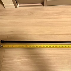 つっぱり棒　黒の画像