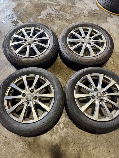 【決まりました】15インチアルミホイール