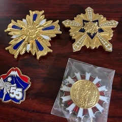 消防団　記章　勲章の画像