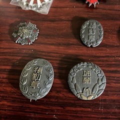 消防団　記章　勲章の画像
