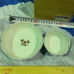 有田焼　親子鉢　未使用品の画像