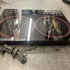 【中古】店長オススメ　2口IH調理器　ヤマゼン　【IK36】の画像