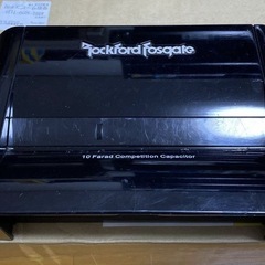 ROCKFORD FOSGATE T600-4 3機➕キャパシターの画像