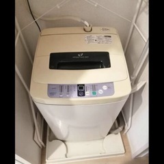 【中古】(故障)Haier 全自動洗濯機（4.2kg）お譲りしますの画像
