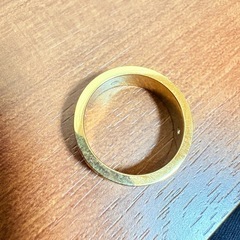 ゴールド、カラー、リング、刻の画像