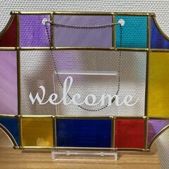 小さなウエルカムボード作りの画像